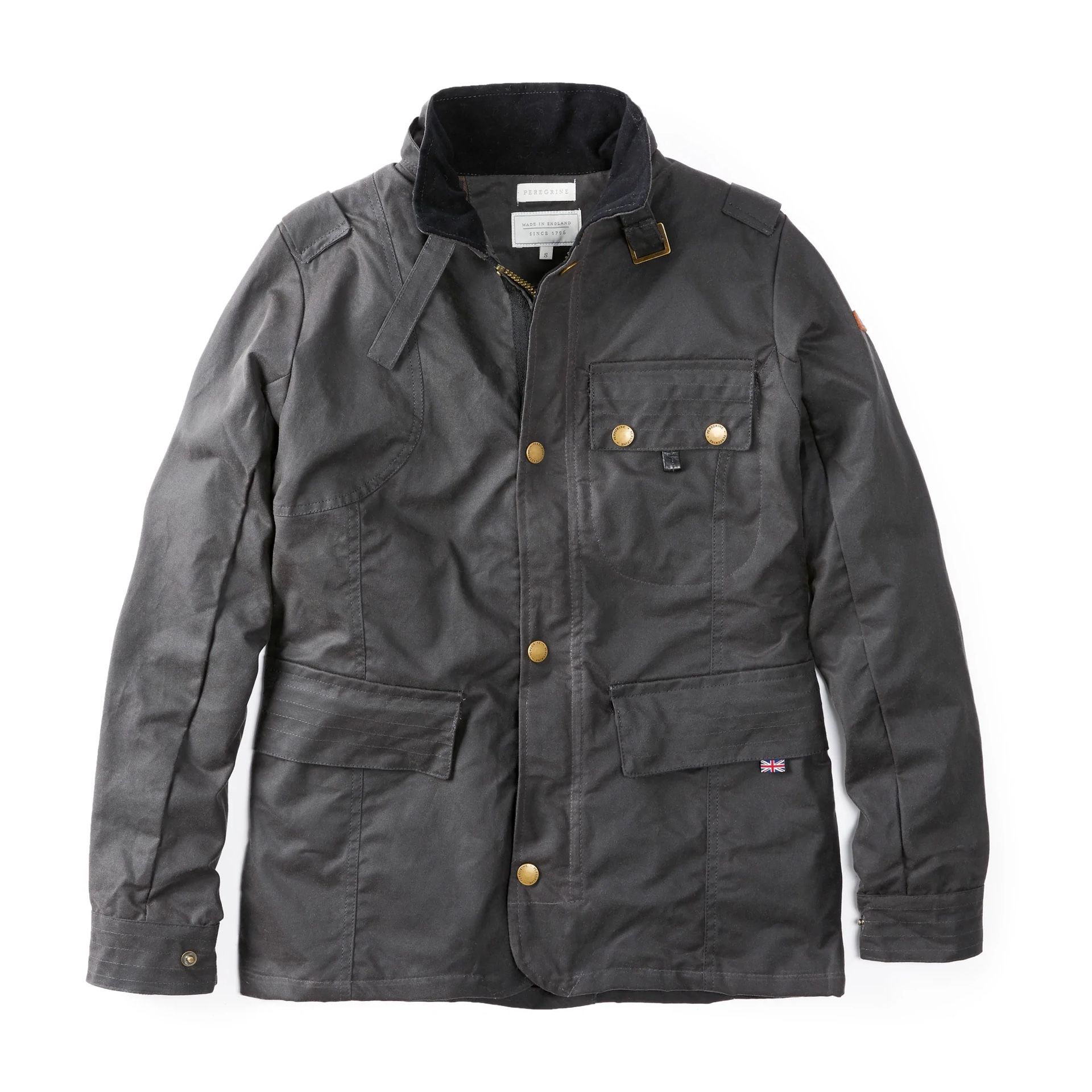 Peregrine Bexley Jacket Waxed Size S/ Made In UK / Field Jacket
