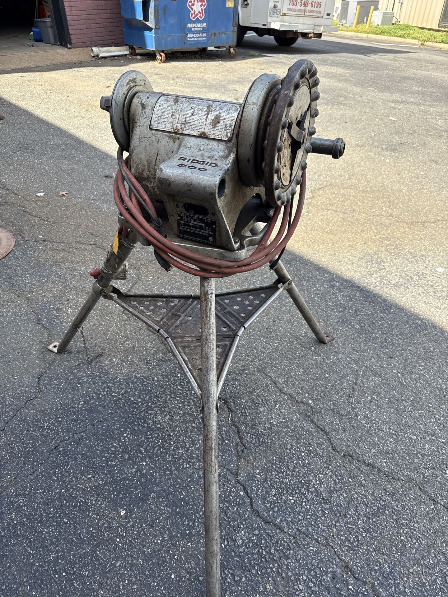 Ridgid 300 Power Vice