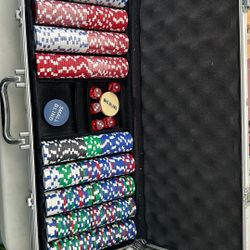 Poker Case And Chips