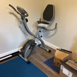 Foldable exercise bike 
