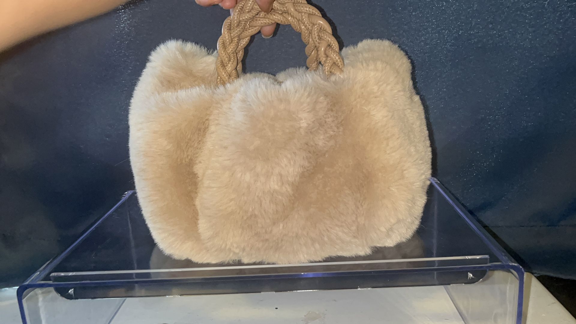 Fluffy Hand Purse