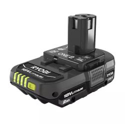 RYOBI ONE+ 18V 2.0 Ah Lithium-Ion Battery