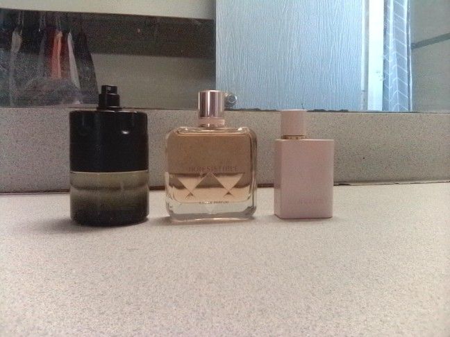 AZZARO WANTED, GIVENCHY IRRESISTIBLE & BURBERRY  for Women