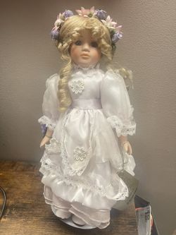 Vintage Porcelain Doll