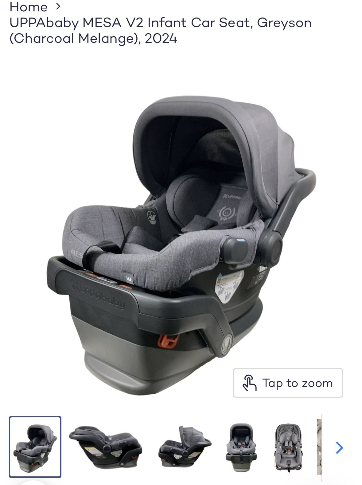UPPAbaby Mesa V2 Car Seat with Base
