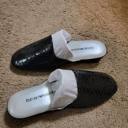 Emporio Armani slip on dress shoes Size 6