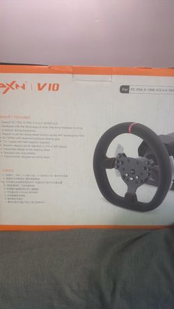 PXN V10 FORCE FEEDBACK RACING WHEEL