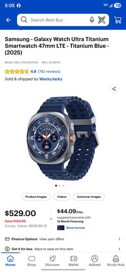 Galaxy Watch Ultra (2025) Sealed