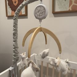 Musical Baby Crib Mobile Soother Toy 