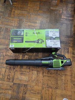 Greenworks Pro 80V 730 CFM Brushless Jet Blower + 5.0Ah Battery - No Charger