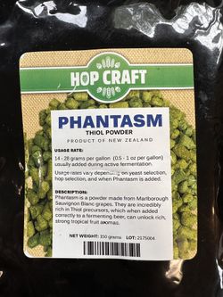 Phantasm Thiol Powder For Homebrewing