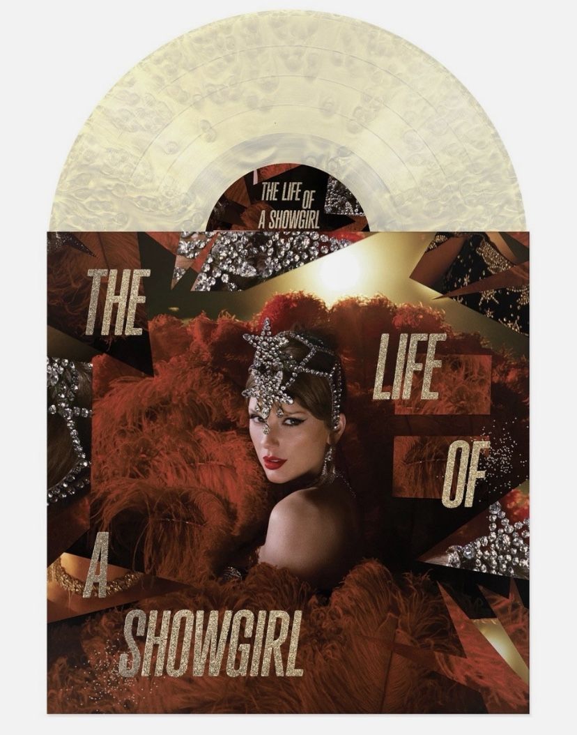 Taylor Swift - The Life Of A Showgirl - Tiny Bubbles In Champagne Edition - Under Bright Lights Transparent Version - Limited Edition