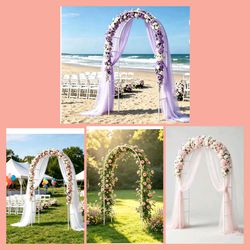 Wedding celebration- Garden Arch Decoration