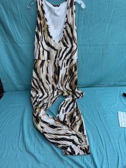 Tiger Stripe Jumpsuit