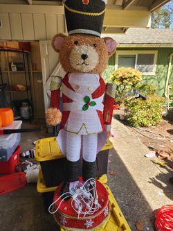Christmas Bear Nutcracker