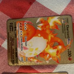 Charizard Vmax gold foil in excellent condition