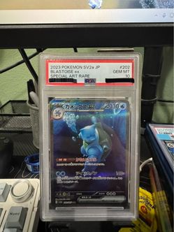 Pokemon Blastoise Ex JPN PSA 10