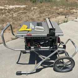 SkilSaw tablesaw with worm drive
