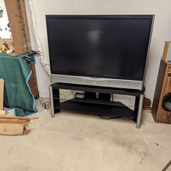 56-In TV With Stand DLP Projection