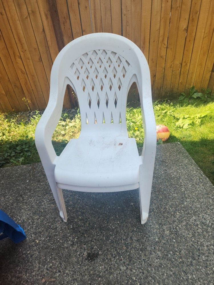Plastic chair