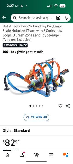 Hot Wheels Corkscrew Crash