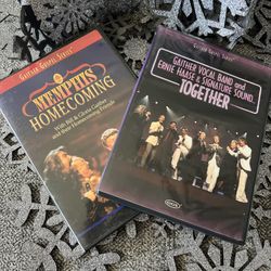 2 DVD  Gaither Vocal Band:’Together’ 2007 & Friends In ‘Memphis Homecoming’ 2000