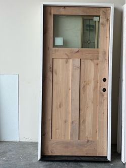 36x80 kraftman knotty alder