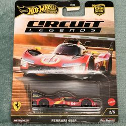 Hot Wheels Premium Ferrari 499P Circuit Legends