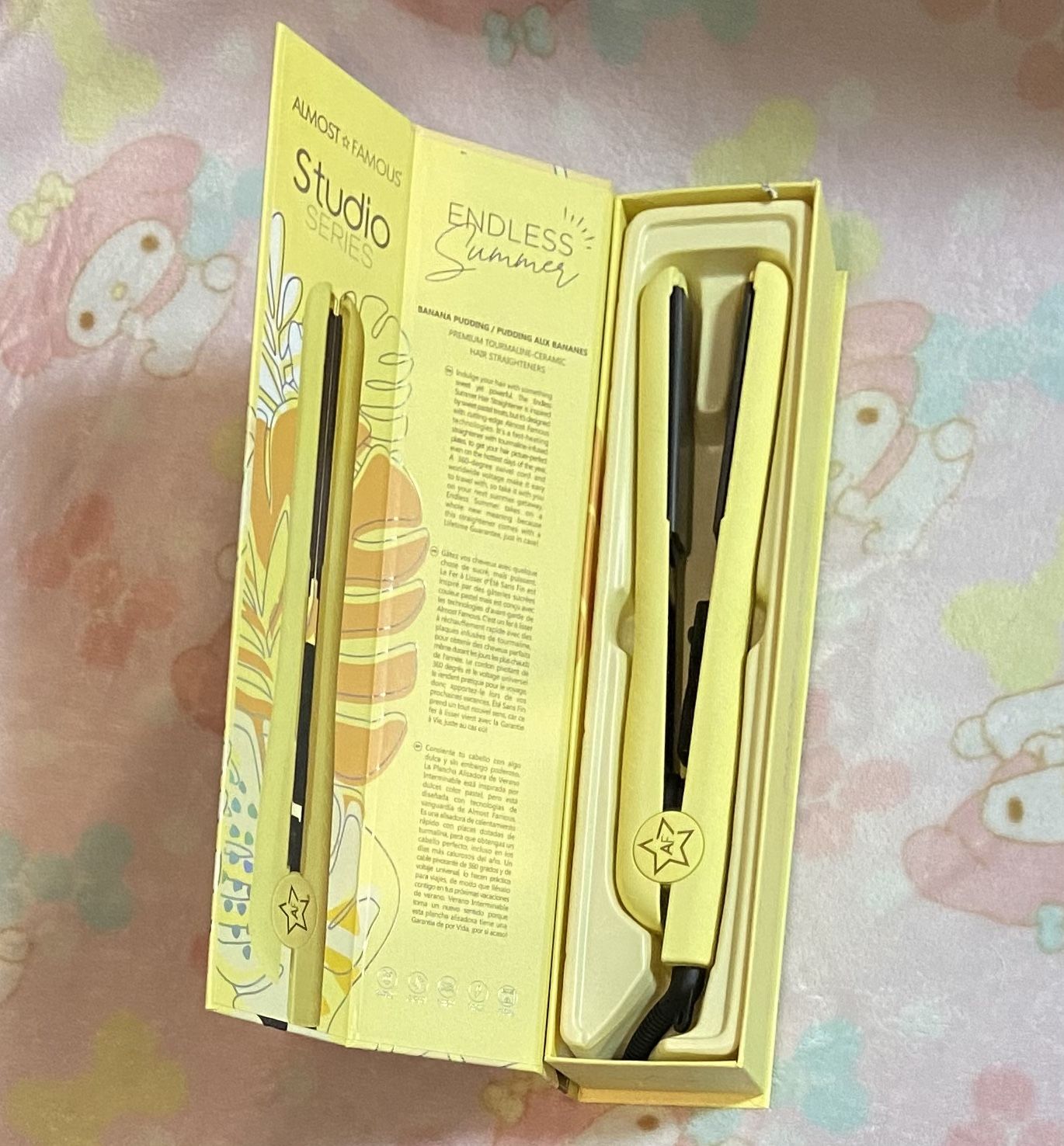 Almost Famous Hair Studio series exclusive “endless summer” Straightener NEW  