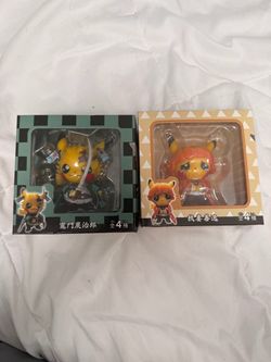 Pokemon Pikachu figures as Demon Slayer Characters