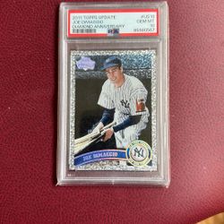 Joe DiMaggio Baseball Card 