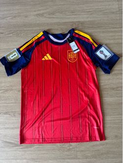 Fan Version Adidas Spain National Team Home Jersey