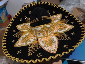 Black and Gold charro hats