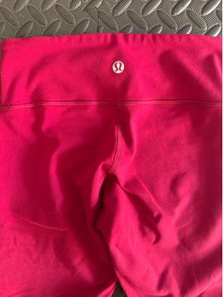 Women’s Lululemon Pink ankle leggings Size 2