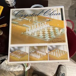Glass Chess Set