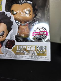 Funko Pop! One Piece Luffy Gear Two Special Edition Sticker.