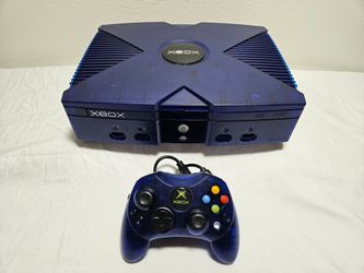 Custom Special Edition Halo 2 Asia Blue Original Xbox With Loaded 2TB Hard Drive