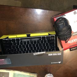 K65 RGB MINI GAMING KEYBOARD & Hyperx Pulsefire Haste Ultra Lightweight Mouse