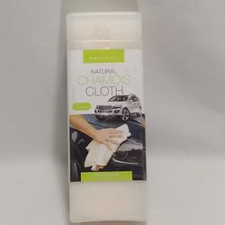 DRIVE TEC Natural Sheepskin Chamois Cloth 2-Pack