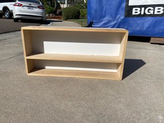 Home wooden wall shelf