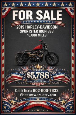 2019 Harley-Davidson Iron 883