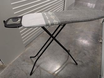 Folding Ironing Board with Iron Rest