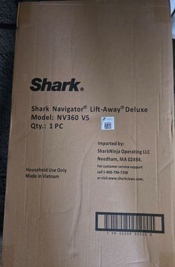 Brand New Shark Navigator Lift-Away Deluxe Vacuum (NV360) - Unopened