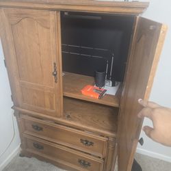 two drawer Armoire