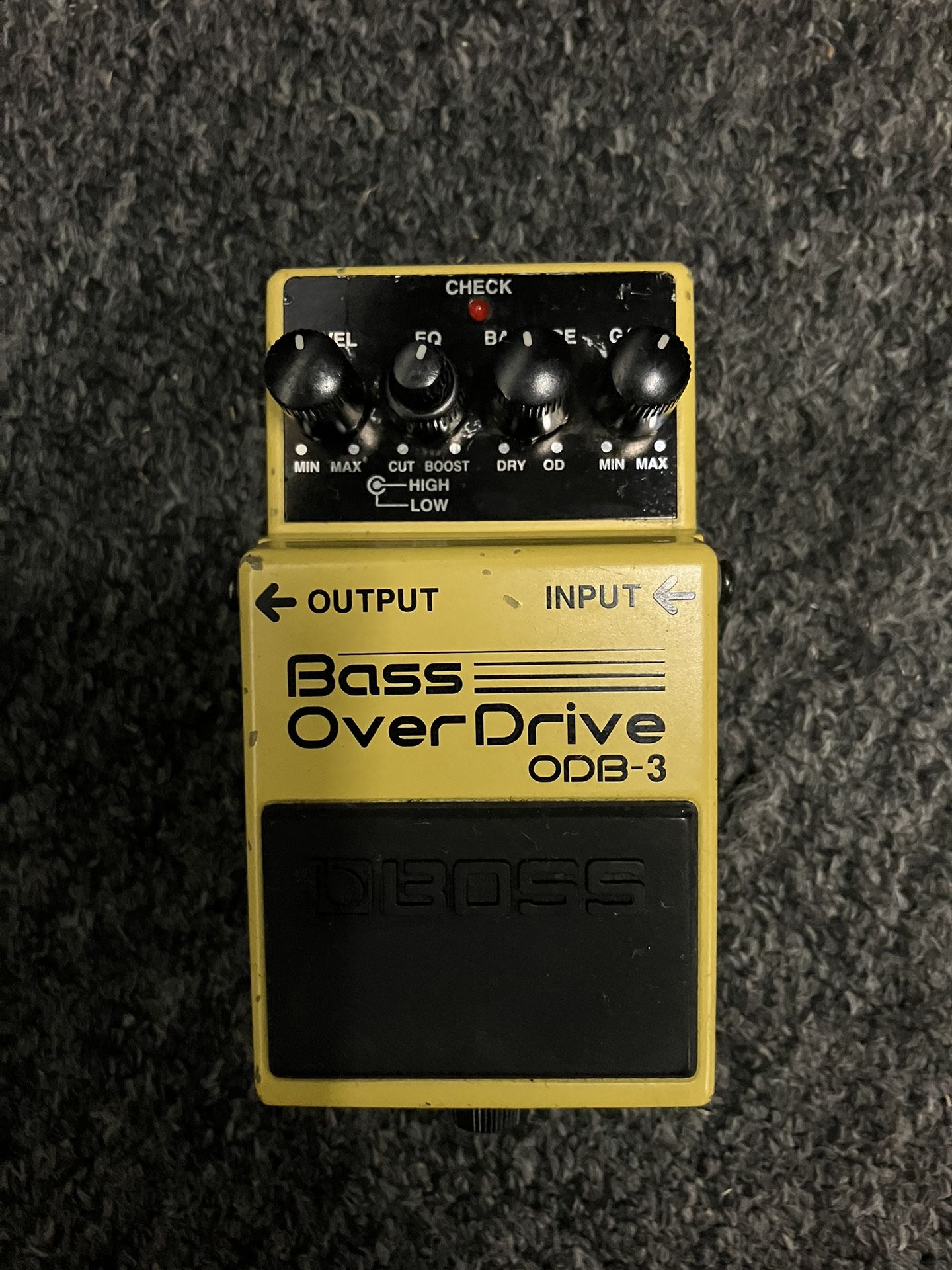 Boss ODB-3 Overdrive Bass Guitar Pedal