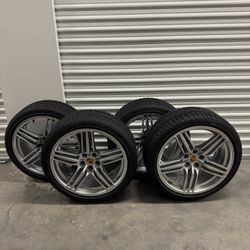 Porsche 19” OEM Wheels & Pirelli Sottozero 3 Winter Tires – Porsche Macan / BMW G20 M340i