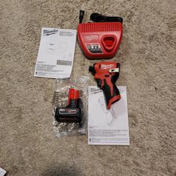 NEW impact Milwaukee brushless 1/4 HEX .