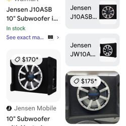 10 Inch Jensen Subwoofer