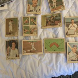 Lot Of 10 Ted Williams Cards From 1959