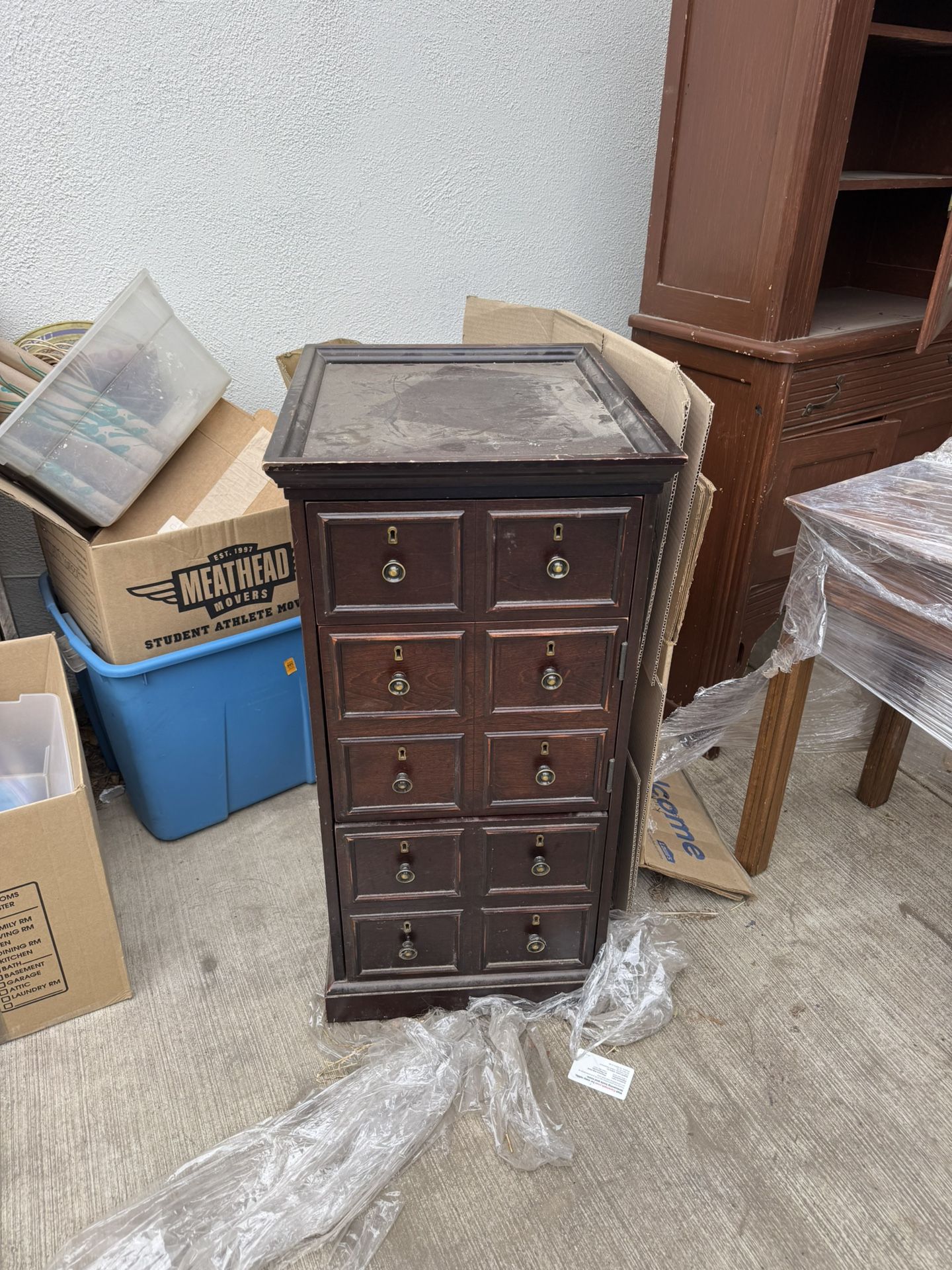 Free Side Table With Drawers